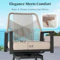 Swivel Bar Stools, Set of 2: view 5