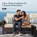 7-Seat Set, High-Back Chairs & Fire Pit: view 6