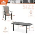 9-Piece Dining Set, Expandable Table for 8: view 6