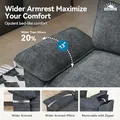 1-Seat Modular Accent Chair: view 4